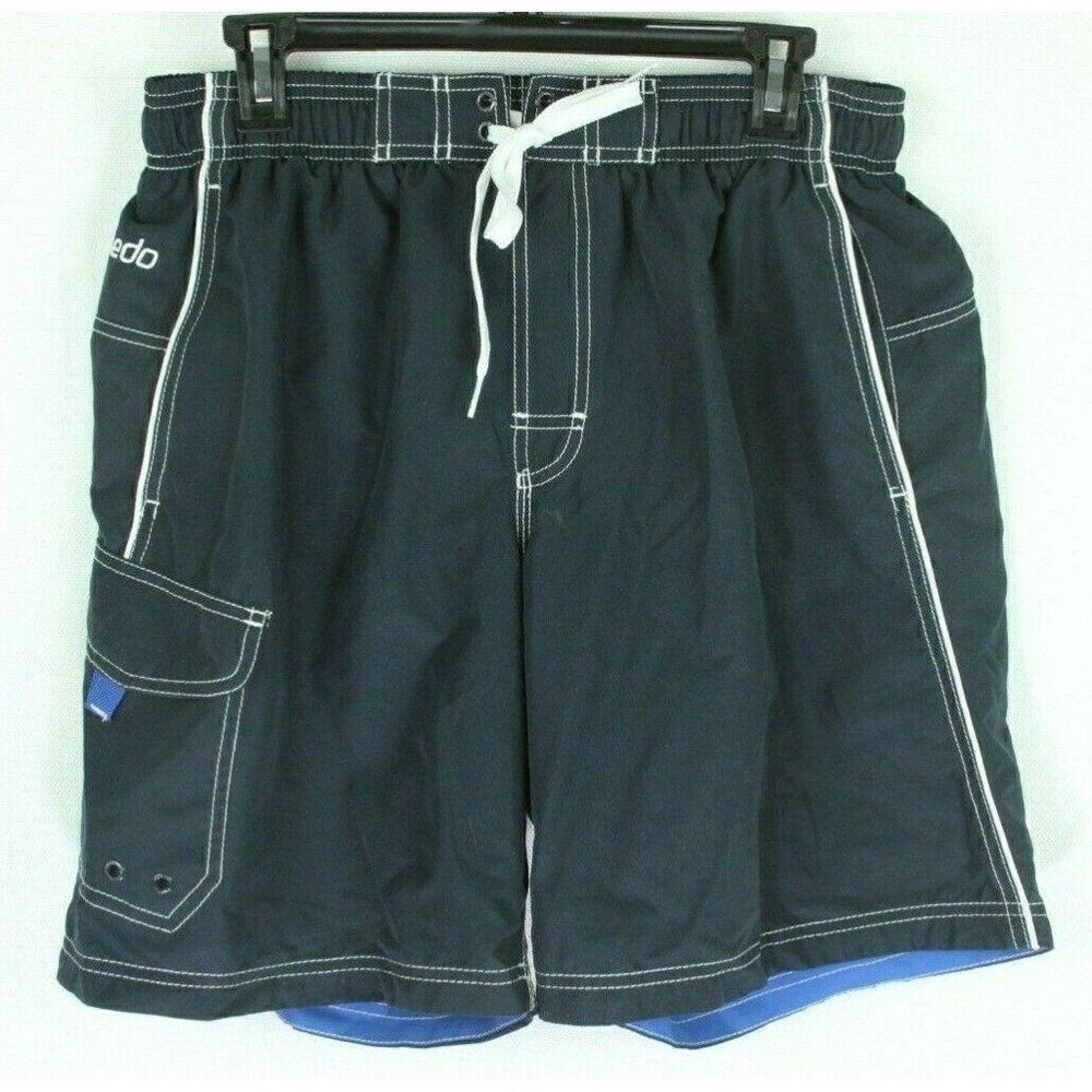Speedo Swim Trunks Board Shorts Liner Waist 30 inches
